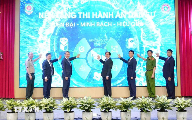 Bộ Tư pháp ra mắt Nền tảng số Thi hành án dân sự, mở ra kỷ nguyên mới đầy cảm hứng