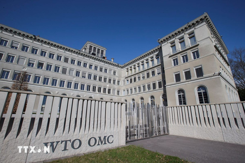 Trụ sở WTO tại Geneva, Thụy Sĩ. (Ảnh: THX/TTXVN)