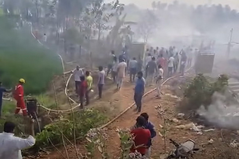 Nơi xảy ra vụ nổ. (Nguồn: independent)