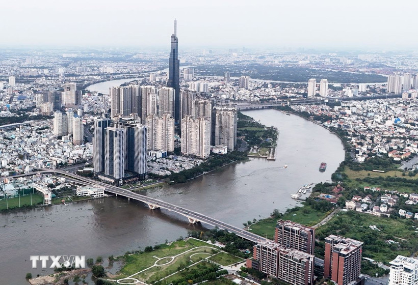 Đẩy mạnh phát triển các đô thị Việt Nam ứng phó với biến đổi khí hậu. (Ảnh: Hồng Đạt/TTXVN)