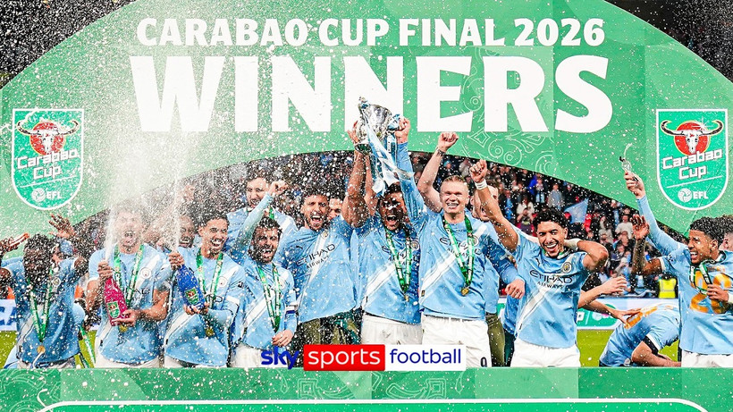 Man City giành chức vô địch Cúp Liên đoàn Anh.