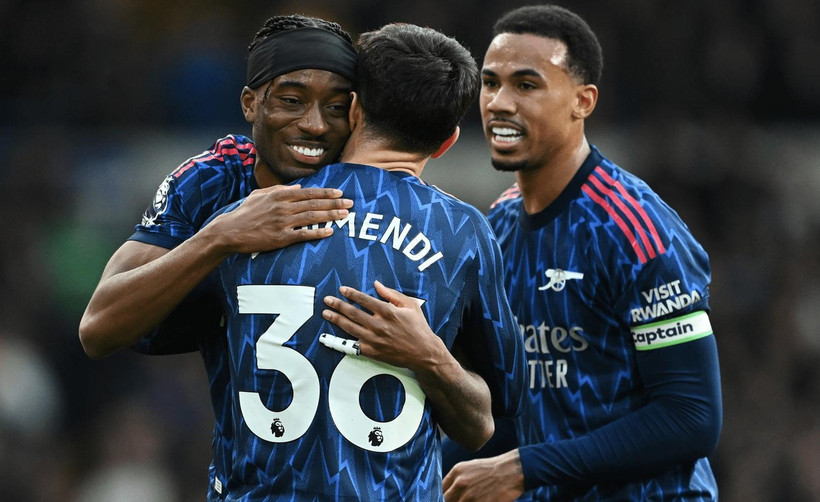 Arsenal tạm bỏ xa nhóm bám đuổi 7 điểm. (Nguồn: Getty Images)