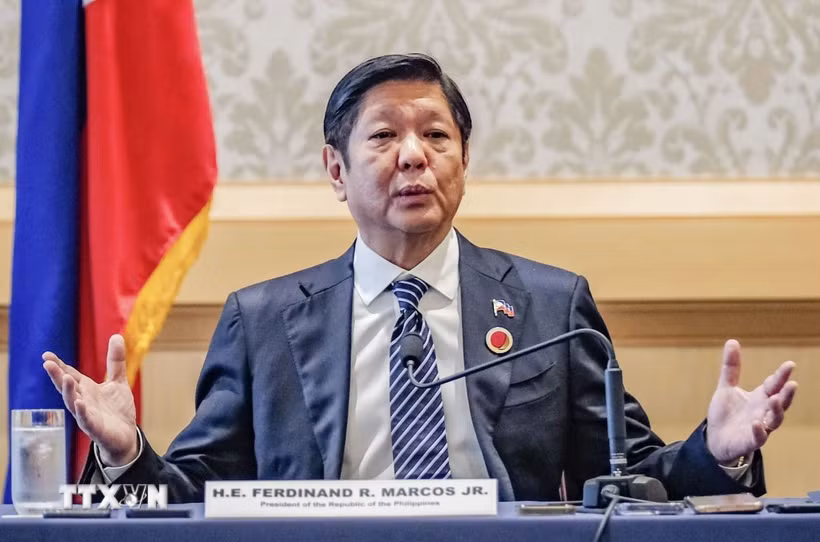 Tổng thống Philippines Ferdinand Marcos Jr. (Ảnh tư liệu: Kyodo/TTXVN)
