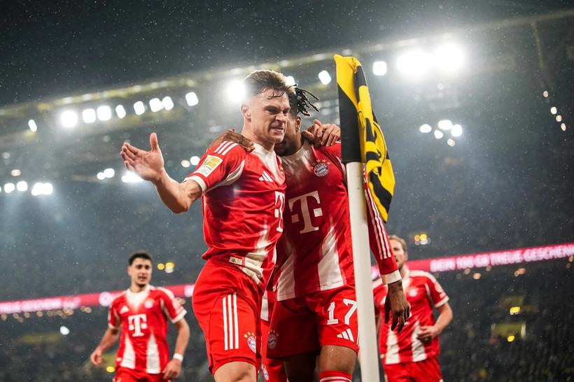 Bayern Munich tiến bước dài đến ngôi vương Bundesliga mùa này. (Nguồn: Getty Images)