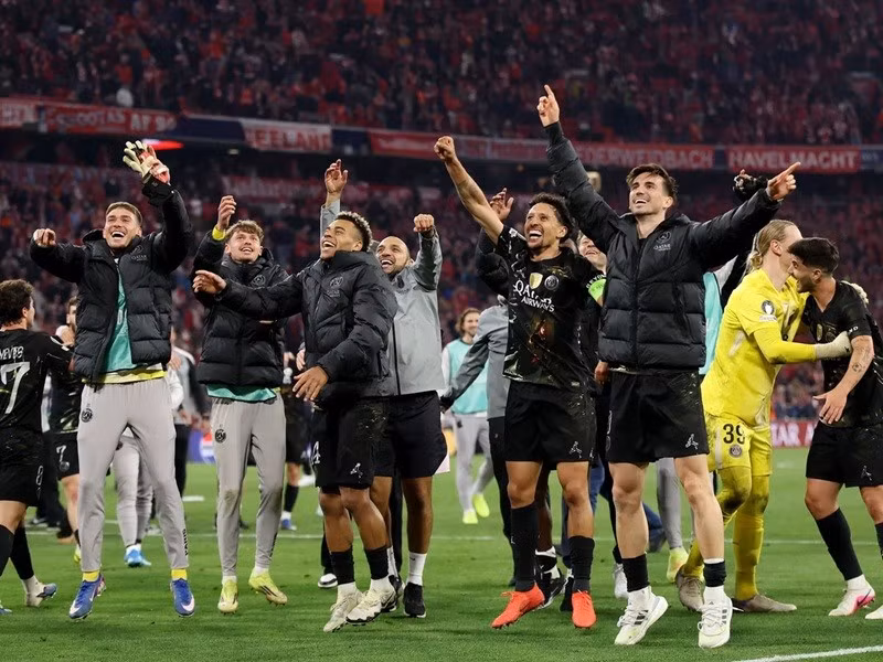 PSG giành quyền vào chung kết sau trận thắng Bayern. (Nguồn: Getty Images)