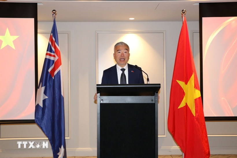 Tổng Lãnh sự Việt Nam tại Sydney Nguyễn Thanh Tùng. (Ảnh: Thanh Tú/TTXVN)
