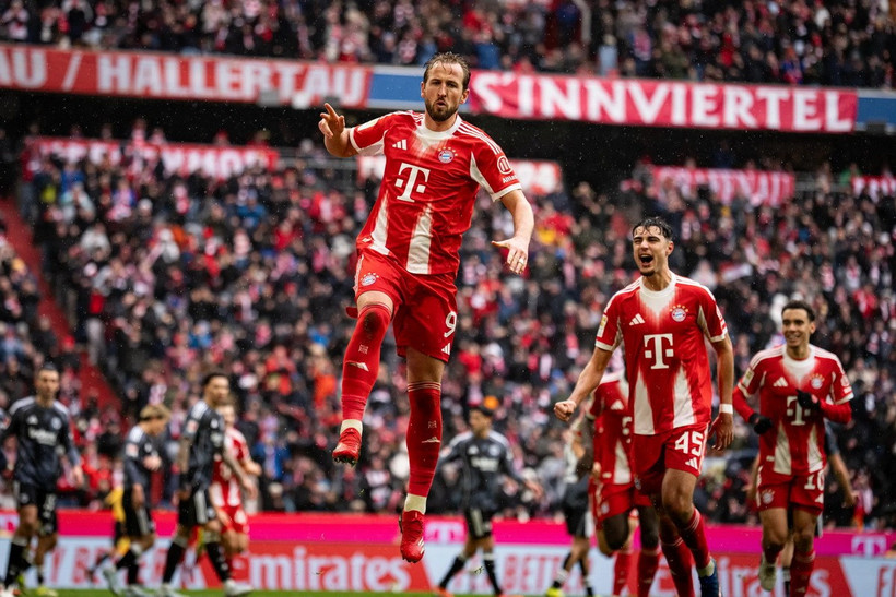 Kane lại tỏa sáng giúp Bayern chiến thắng. (Nguồn: Getty Images)
