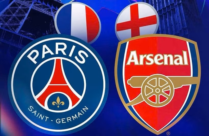 PSG và Arsenal quyết đấu tranh chức vô địch Champions League.