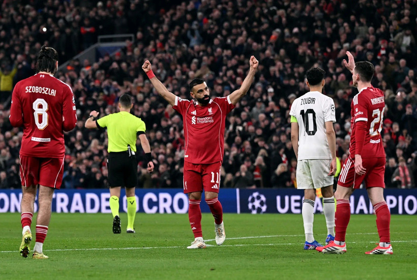 Liverpool thẳng tiến vòng 1/8 với chiến thắng 6-0. (Nguồn: Getty Images)