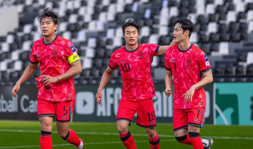 U23 Hàn Quốc . (Nguồn: AFC)