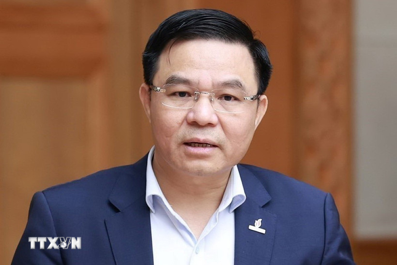 Ông Lê Mạnh Hùng, Quyền Bộ trưởng Bộ Công Thương làm Phó Trưởng ban thường trực thay thế ông Nguyễn Hồng Diên. (Ảnh: Dương Giang/TTXVN)