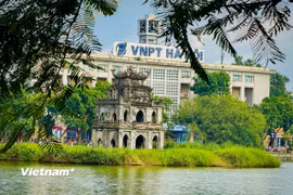 Tháp Rùa. (Nguồn: Vietnam+)