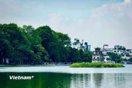 Không khí Hà Nội ở mức tốt (Ảnh: Trần Hương Sơn/Vietnam+)