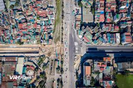 Các dự án giao thông trọng điểm ở Hà Nội đồng loạt thông xe trước Tết Nguyên đán