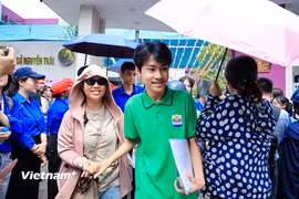 Trong hai ngày thi tốt nghiệp trung học phổ thông năm 2026, thời tiết tương đối thuận lợi. (Ảnh minh họa. Nguồn: Vietnam+)
