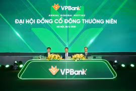 VPBank bầu nhân sự cấp cao và thông qua kế hoạch lợi nhuận tỷ USD. (Ảnh: Vietnam+)