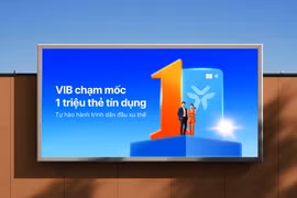VIB cán mốc 1 triệu thẻ tín dụng, khẳng định vị thế dẫn đầu. (Ảnh: Vietnam+)