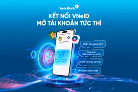 Mở tài khoản VietinBank dễ dàng trên ứng dụng VNeID. (Ảnh: Vietnam+)