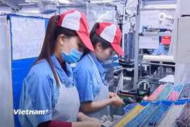 Chính phủ phê duyệt Đề án hiện đại hóa ngân hàng, tăng khả năng tiếp cận vốn cho doanh nghiệp. (Ảnh: Vietnam+)