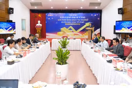 Quang cảnh tọa đàm. (Ảnh: Vietnam+)