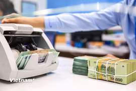 Tín dụng phục hồi mạnh, mở rộng dòng vốn vào nền kinh tế. (Ảnh: Vietnam+)