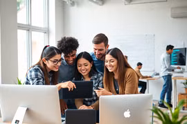 Techcombank đồng hành cùng phụ huynh chủ động tài chính du học của con. (Ảnh: Vietnam+)