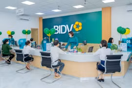 BIDV chốt ngày chia 498 triệu cổ phiếu, tăng vốn điều lệ lên 77.783 tỷ đồng. (Ảnh: Vietnam+)