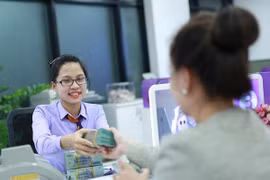 TPBank ghi nhận lợi nhuận trước thuế hợp nhất năm 2025 đạt 9.203 tỷ đồng, tăng 21% so với năm 2024. (Ảnh: Vietnam+)