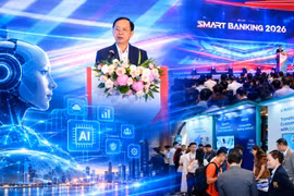 Chuyển đổi số ngân hàng, lấy AI làm động lực, niềm tin làm nền tảng. (Ảnh: Vietnam+)