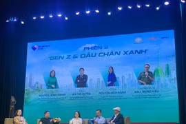 Các diễn giải trao đổi tại tọa đàm. (Ảnh: Thanh Nga/Vietnam+)