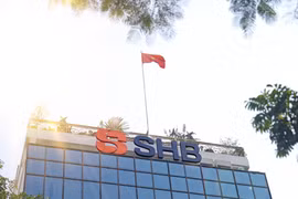 Thương hiệu mới của SHB. (Ảnh: Vietnam+)