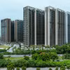 Lumi Hanoi chào đón cư dân đến với phân khu hoàn thiện đầu tiên, nổi bật với không gian sống được thiết kế tinh tế và hệ cảnh quan xanh rộng mở tại phía Tây Thủ đô. (Ảnh: CLD/Vietnam+)