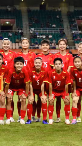 Đội tuyển nữ Việt Nam cần phải thắng Thái Lan đã chắc vé đi tiếp tại ASIAD 2026. (Nguồn: VFF)