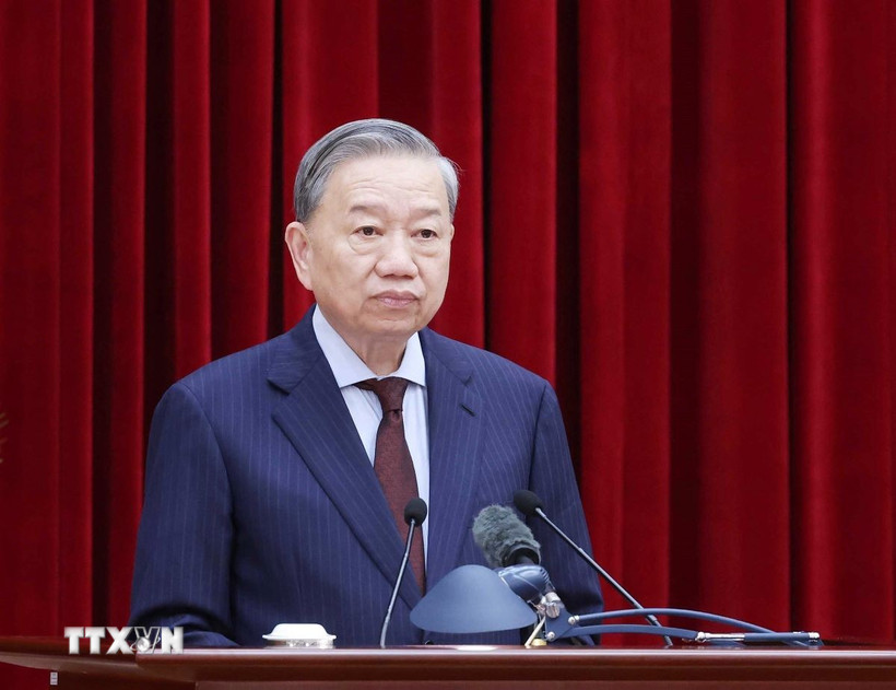 Tổng Bí thư Tô Lâm. (Ảnh: Thống Nhất/TTXVN)