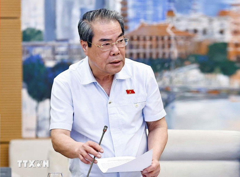 Chủ nhiệm Ủy ban Dân nguyện và Giám sát của Ủy ban Thường vụ Quốc hội Dương Thanh Bình. (Ảnh: Doãn Tấn/TTXVN)