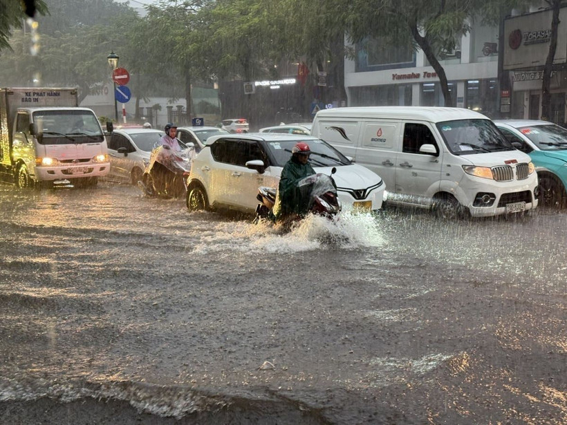 Nhiều khu vực trên cả nước có mưa to trong ngày 18/8. (Ảnh minh họa: An Đăng/TTXVN)