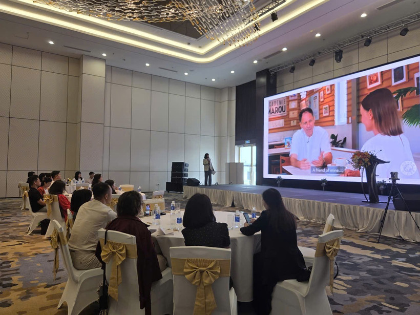 Hội thảo Bao bì và Thương hiệu Xuất khẩu 2025-Từ xu hướng đến thực hiện. (Ảnh: PV/Vietnam+)