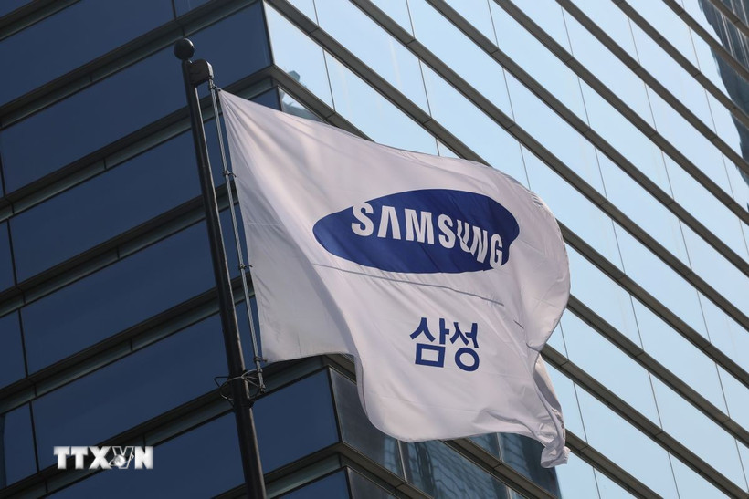 Trụ sở Samsung Electronics Co. ở Seoul, Hàn Quốc. (Ảnh: Yonhap/TTXVN)