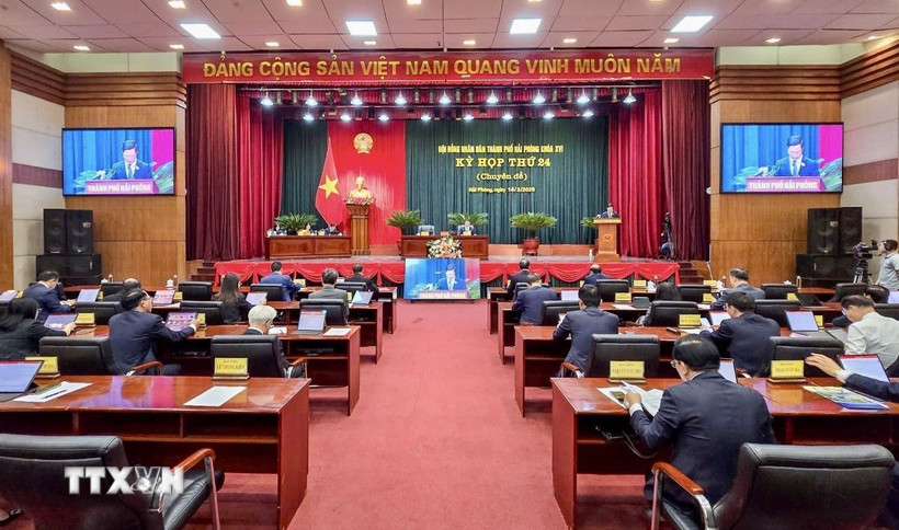 Quang cảnh Kỳ họp. (Ảnh: Minh Huệ/TTXVN)