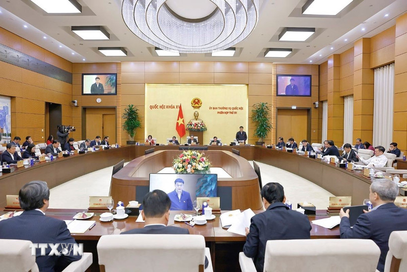 Quang cảnh phiên họp. (Ảnh: Doãn Tấn/TTXVN)
