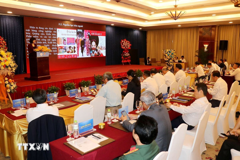 Quang cảnh buổi đối thoại. (Ảnh: Thanh Vũ/TTXVN)