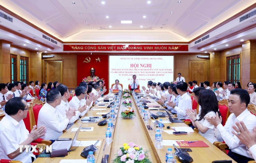 Quang cảnh hội nghị. (Ảnh: Phương Hoa/TTXVN)