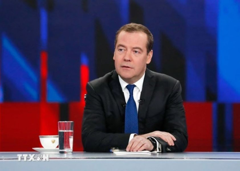 Phó Chủ tịch Hội đồng An ninh Liên bang Nga Dmitry Medvedev. (Ảnh: AFP/TTXVN)