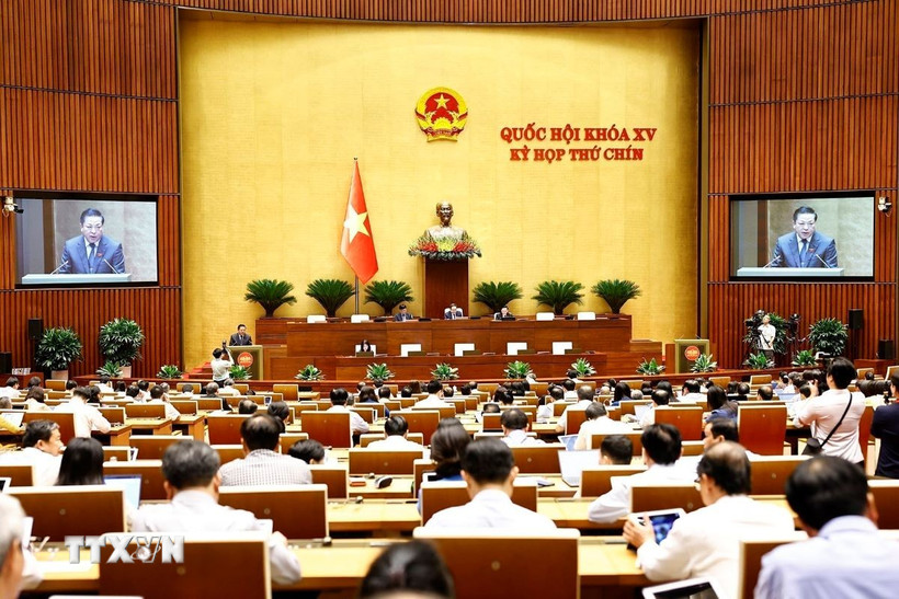 Quang cảnh phiên họp. (Ảnh: Doãn Tấn/TTXVN)