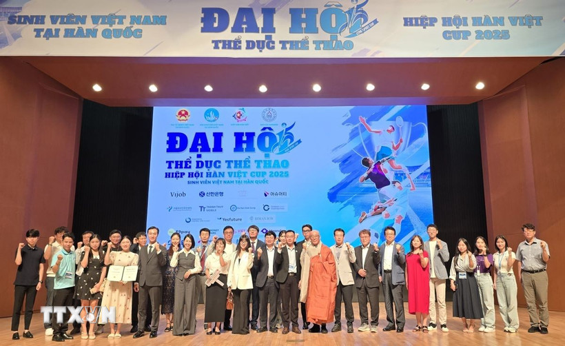 Sôi động Đại hội thể dục thể thao sinh viên Việt Nam tại Hàn Quốc