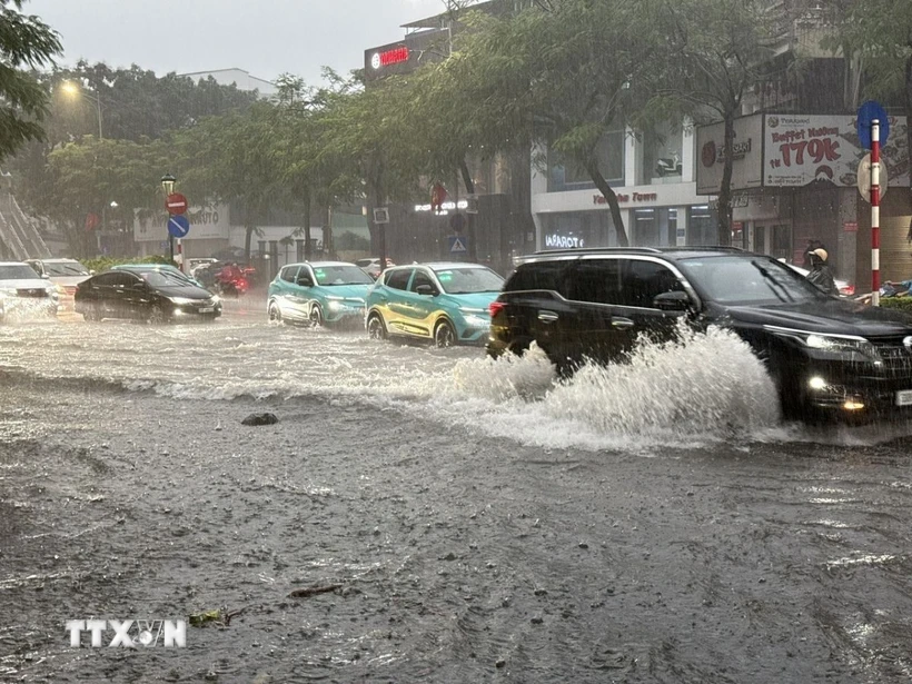 Dự báo cả nước có mưa. (Ảnh: An Đăng/TTXVN)