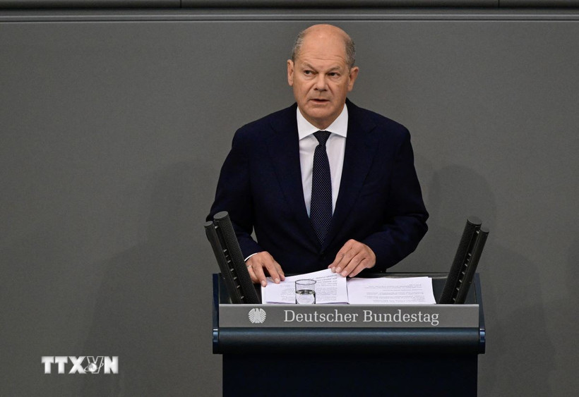 Thủ tướng Đức Olaf Scholz. (Ảnh: AFP/TTXVN()