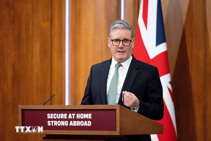 Thủ tướng Anh Keir Starmer. (Ảnh: THX/TTXVN)