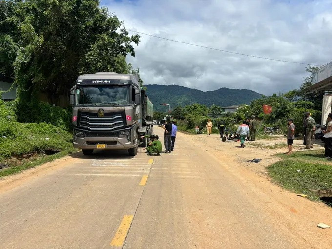 Hiện trường vụ tai nạn. (Nguồn: Báo Sài Gòn Giải phóng)