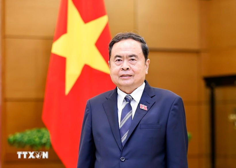ประธานรัฐสภา ตรัน แถ่ง มาน (ภาพ: ดวน ตัน/วีเอ็นเอ)